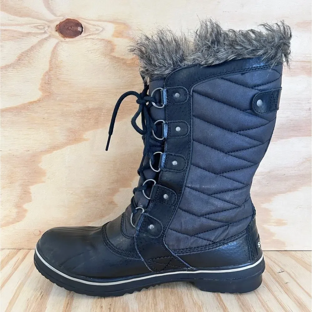 Sorel - Tofino II Waterproof - Winter Boots - Black - Women's - 10 - NL2332-010